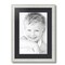 ArtToFrames 14x19" Matted Picture Frame with 10x15" Single Mat Photo Opening Framed in 1.25" White and 2" Mat (FWM-4098-14x19)